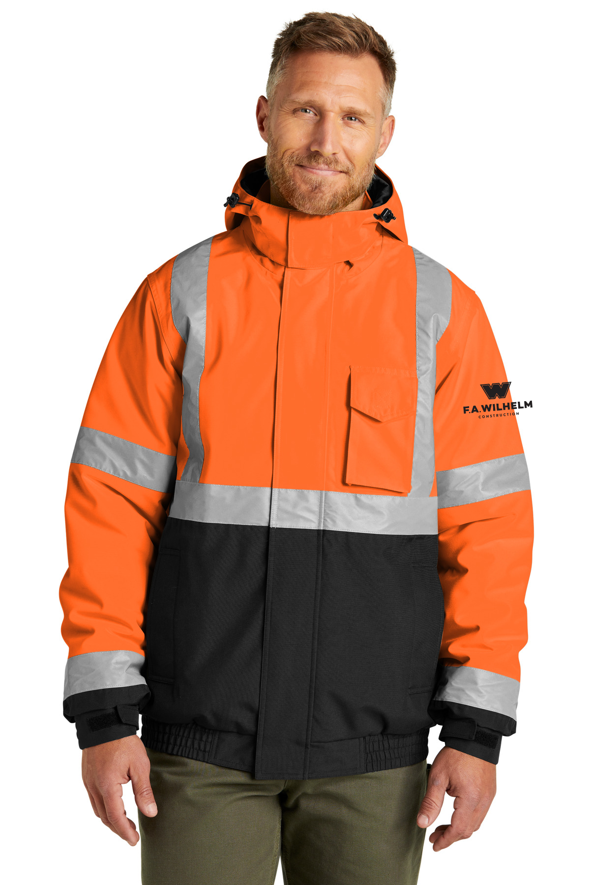 CornerStone Ansi 107 Class 3 Economy Waterproof Insulated Bomber Jacket